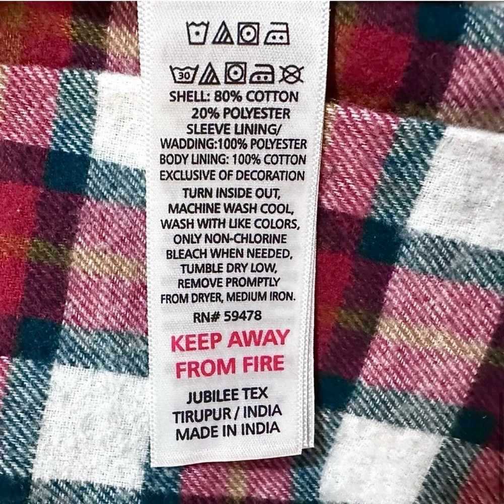 Tommy Bahama Quilted Jacket W/ Flannel lining Size Medium Charcoal Gray NWT - Picture 7 of 11